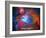 Orion Nebula Text Space Photo Poster Print-null-Framed Art Print