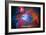 Orion Nebula Text Space Photo-null-Framed Premium Giclee Print