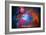 Orion Nebula Text Space Photo-null-Framed Art Print