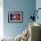 Orion Nebula Text Space Photo-null-Framed Art Print displayed on a wall