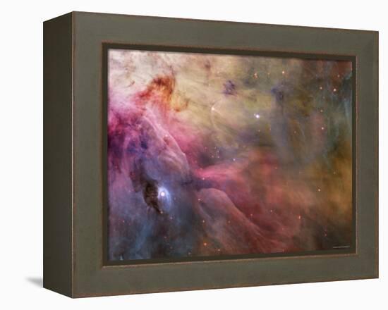 Orion Nebula-Stocktrek Images-Framed Premier Image Canvas