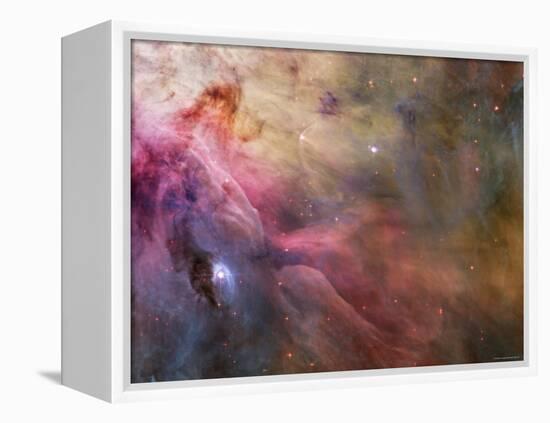 Orion Nebula-Stocktrek Images-Framed Premier Image Canvas