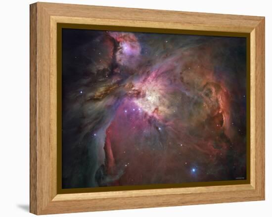 Orion Nebula-Stocktrek Images-Framed Premier Image Canvas