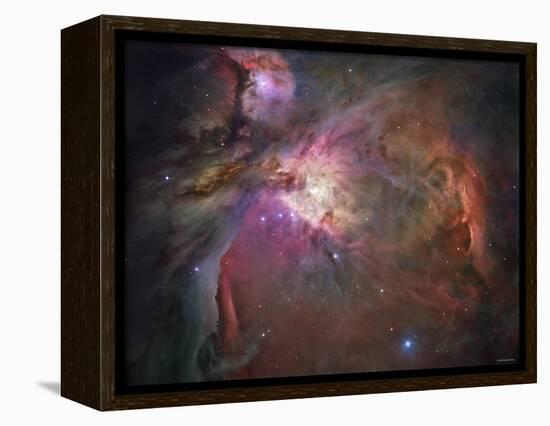 Orion Nebula-Stocktrek Images-Framed Premier Image Canvas