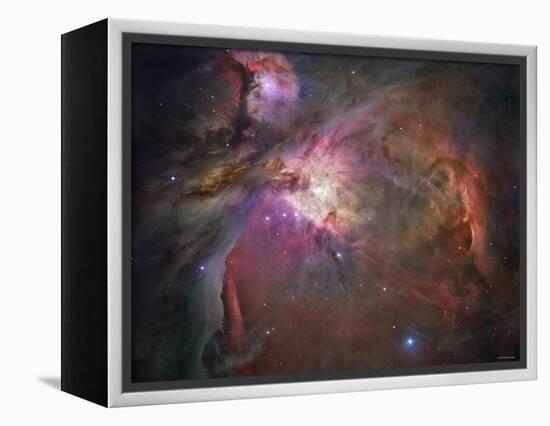 Orion Nebula-Stocktrek Images-Framed Premier Image Canvas