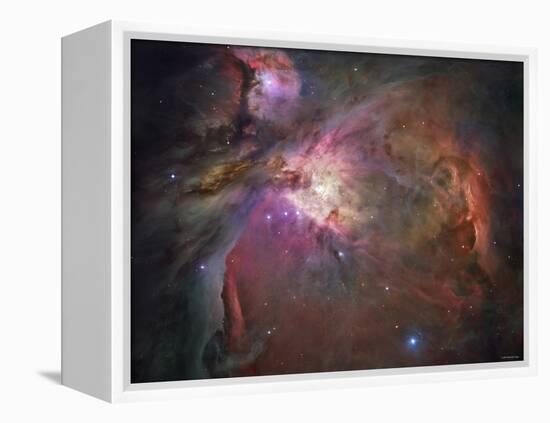 Orion Nebula-Stocktrek Images-Framed Premier Image Canvas