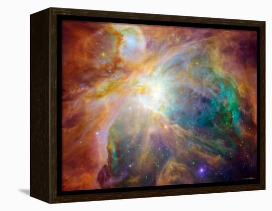 Orion Nebula-Stocktrek Images-Framed Premier Image Canvas