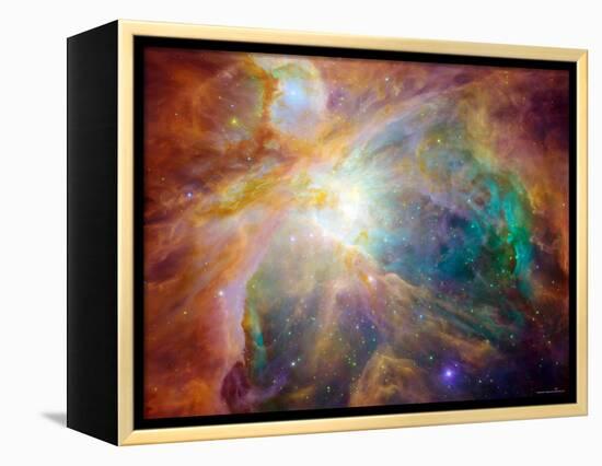 Orion Nebula-Stocktrek Images-Framed Premier Image Canvas