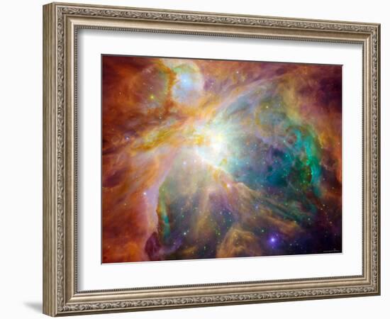 Orion Nebula-Stocktrek Images-Framed Premium Photographic Print