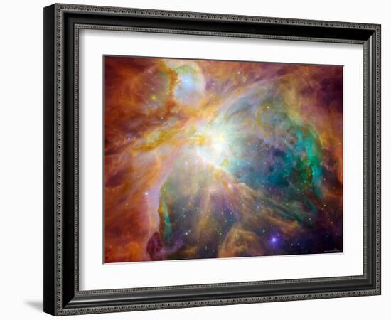 Orion Nebula-Stocktrek Images-Framed Premium Photographic Print