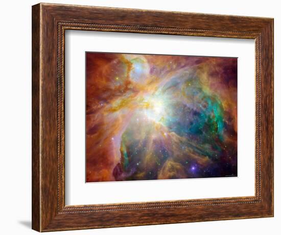 Orion Nebula-Stocktrek Images-Framed Photographic Print