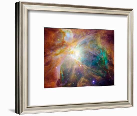 Orion Nebula-Stocktrek Images-Framed Photographic Print