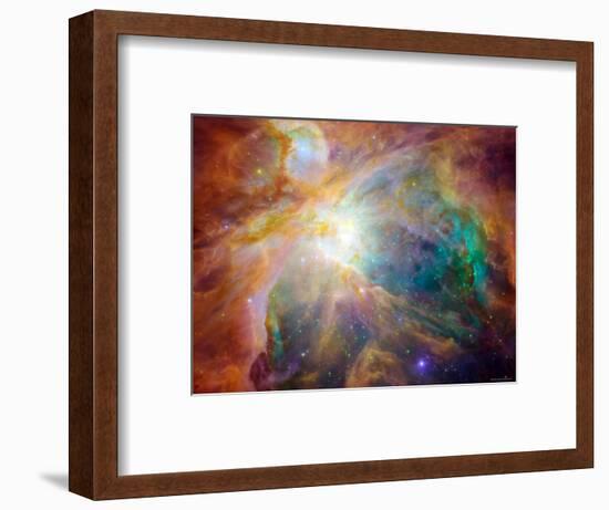 Orion Nebula-Stocktrek Images-Framed Photographic Print