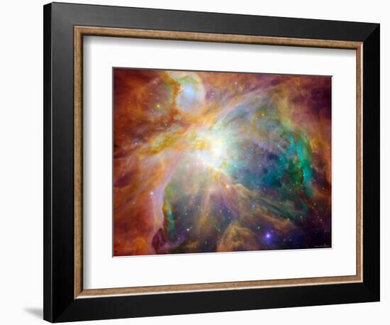 Orion Nebula-Stocktrek Images-Framed Photographic Print