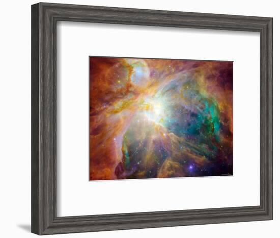 Orion Nebula-Stocktrek Images-Framed Photographic Print