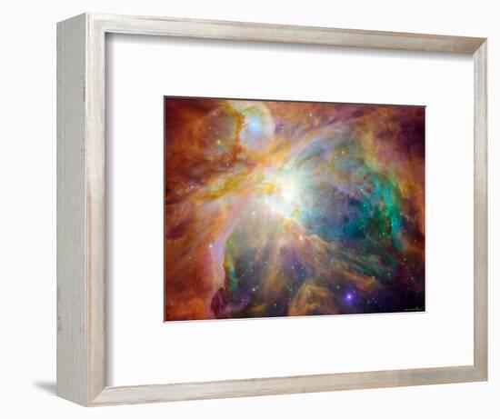 Orion Nebula-Stocktrek Images-Framed Photographic Print