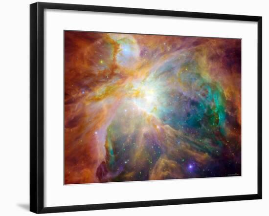 Orion Nebula-Stocktrek Images-Framed Photographic Print