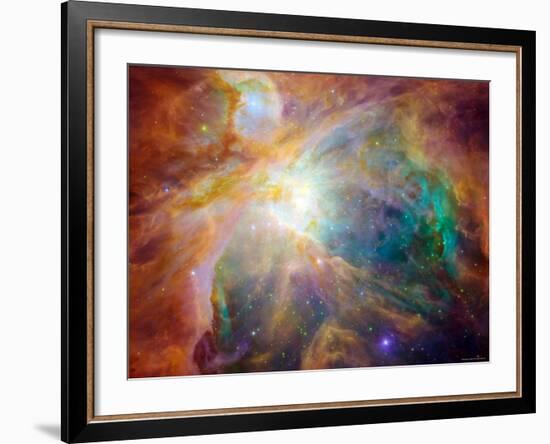 Orion Nebula-Stocktrek Images-Framed Photographic Print