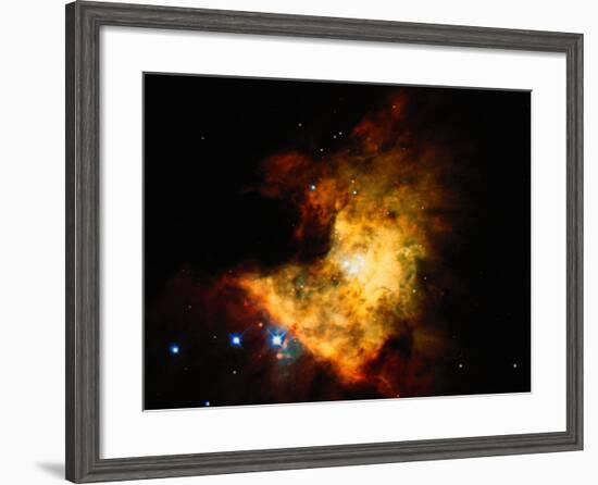 Orion Nebula-Terry Why-Framed Premium Photographic Print