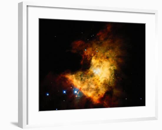 Orion Nebula-Terry Why-Framed Photographic Print