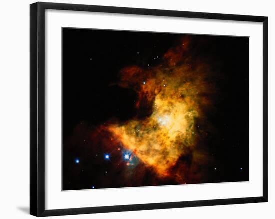 Orion Nebula-Terry Why-Framed Photographic Print