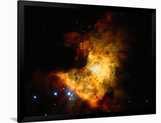 Orion Nebula-Terry Why-Framed Photographic Print