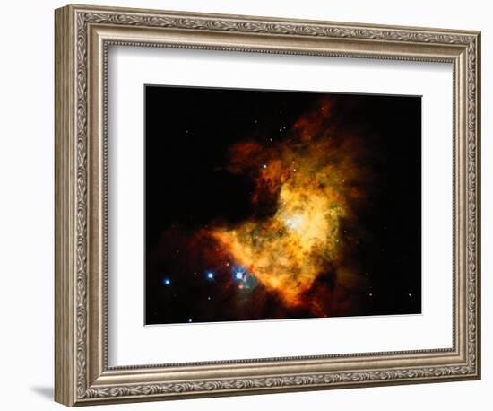 Orion Nebula-Terry Why-Framed Photographic Print