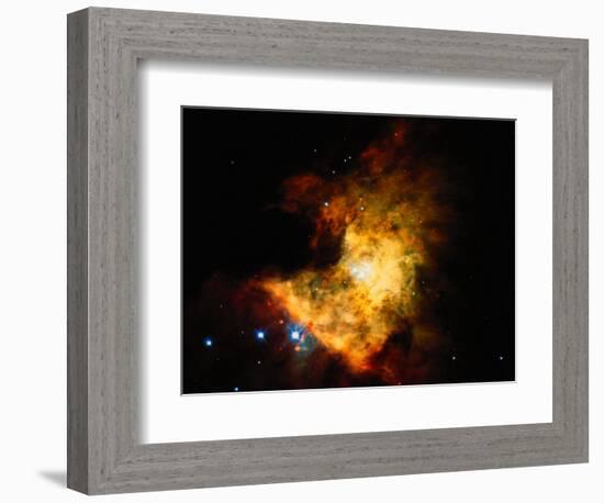 Orion Nebula-Terry Why-Framed Photographic Print