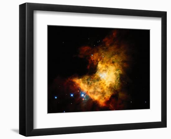 Orion Nebula-Terry Why-Framed Photographic Print