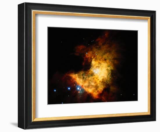 Orion Nebula-Terry Why-Framed Photographic Print