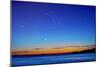 Orion Over the Georgia Strait, Canada-David Nunuk-Mounted Photographic Print