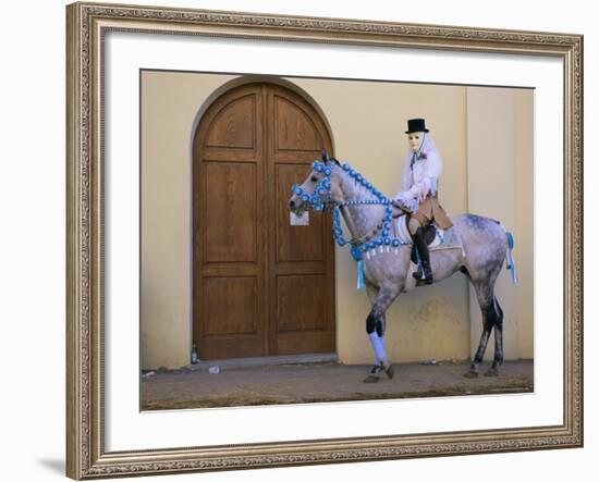 Oristano-La Santiglia Carnival, Sardinia, Italy, Europe-Bruno Morandi-Framed Photographic Print