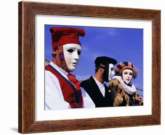 Oristano-La Santiglia Carnival, Sardinia, Italy, Europe-Bruno Morandi-Framed Photographic Print