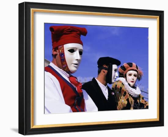 Oristano-La Santiglia Carnival, Sardinia, Italy, Europe-Bruno Morandi-Framed Photographic Print