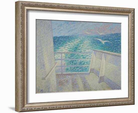 Orkney crossing, 1993-Isabel Alexander-Framed Giclee Print