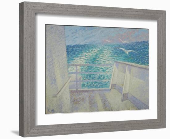 Orkney crossing, 1993-Isabel Alexander-Framed Giclee Print