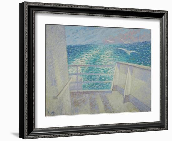 Orkney crossing, 1993-Isabel Alexander-Framed Giclee Print