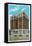 Orlando, Florida - Angebilt Hotel Exterior-Lantern Press-Framed Stretched Canvas