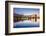 Orlando, Florida, USA Downtown City Skyline on Eola Lake.-SeanPavonePhoto-Framed Photographic Print