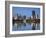 Orlando Skyline Across Lake Eola, Florida, USA-Walter Bibikow-Framed Photographic Print