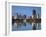 Orlando Skyline Across Lake Eola, Florida, USA-Walter Bibikow-Framed Photographic Print