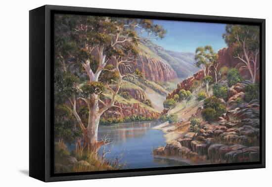 Ormiston Gorge-John Bradley-Framed Premier Image Canvas