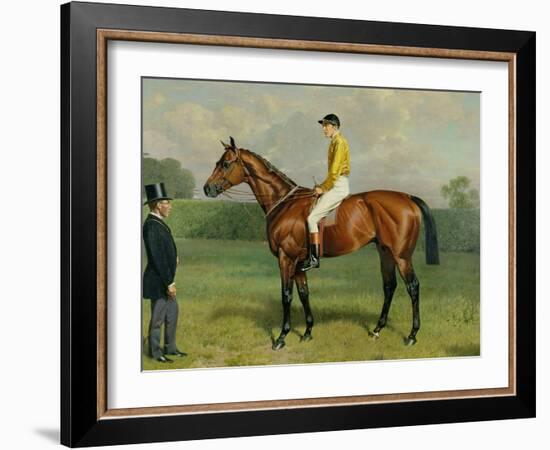 Ormonde, Winner of the 1886 Derby, 1886-Emil Adam-Framed Giclee Print