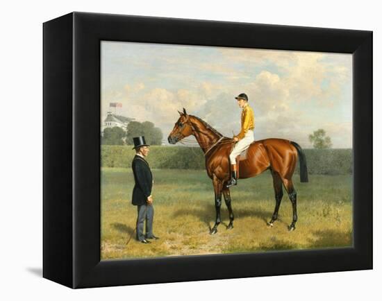 'Ormonde', Winner of the 1886 Derby, 1886-Emil Adam-Framed Premier Image Canvas