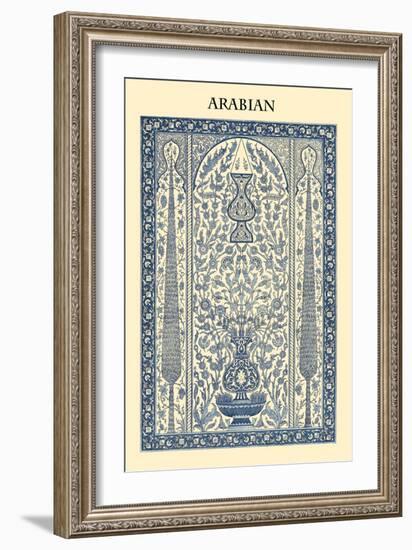 Ornament-Arabian-Racinet-Framed Art Print