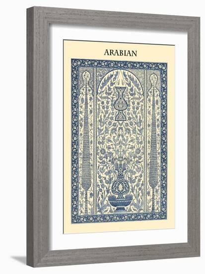 Ornament-Arabian-Racinet-Framed Art Print