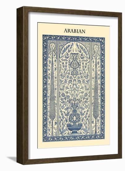 Ornament-Arabian-Racinet-Framed Art Print