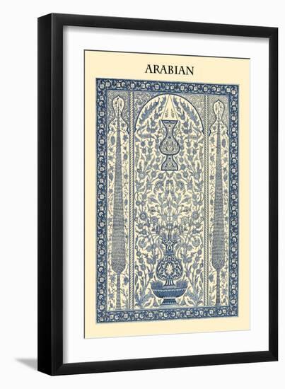 Ornament-Arabian-Racinet-Framed Art Print