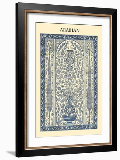 Ornament-Arabian-Racinet-Framed Art Print