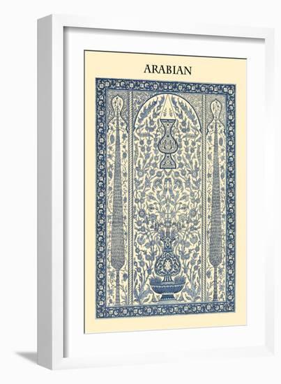 Ornament-Arabian-Racinet-Framed Art Print